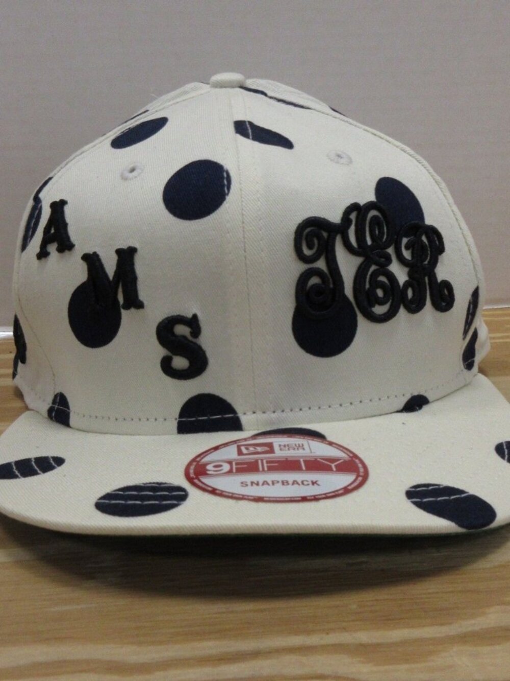 Mark McNairy New Era 9Fifty Hat Cap Snapback Polka Dots Spellout